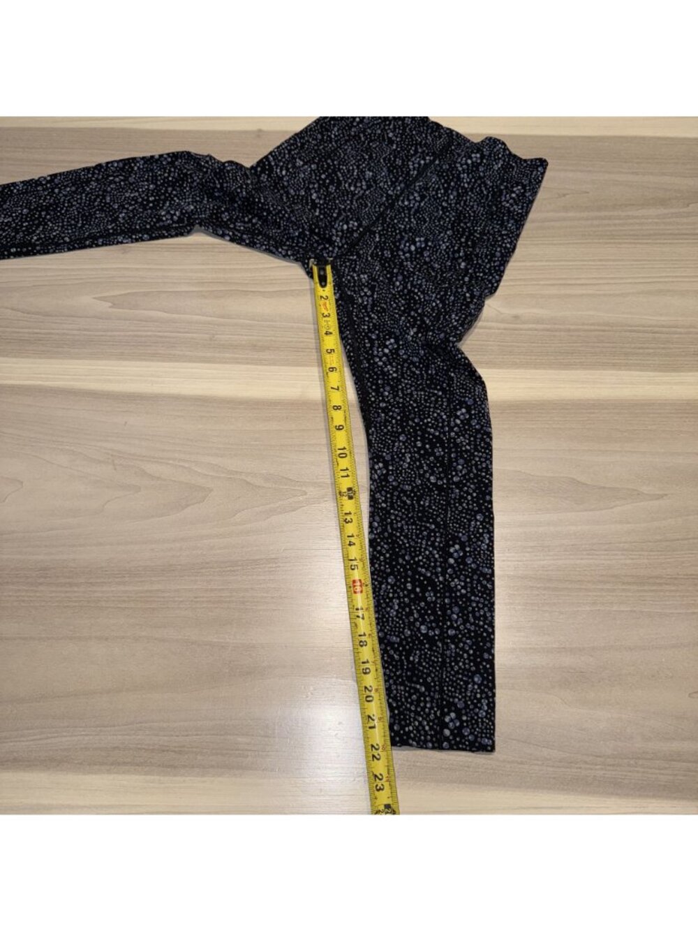 Sweaty Betty Power 7/8 Blue Printed Workout Leggings Women's Size Small S - Picture 3 of 6